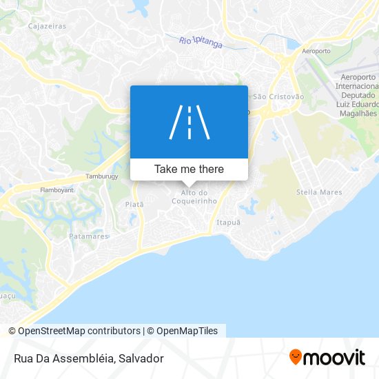 Rua Da Assembléia map