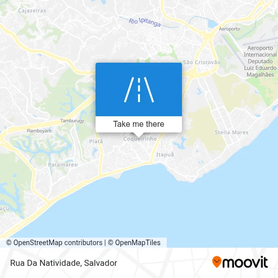 Rua Da Natividade map