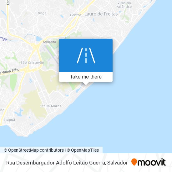 Rua Desembargador Adolfo Leitão Guerra map