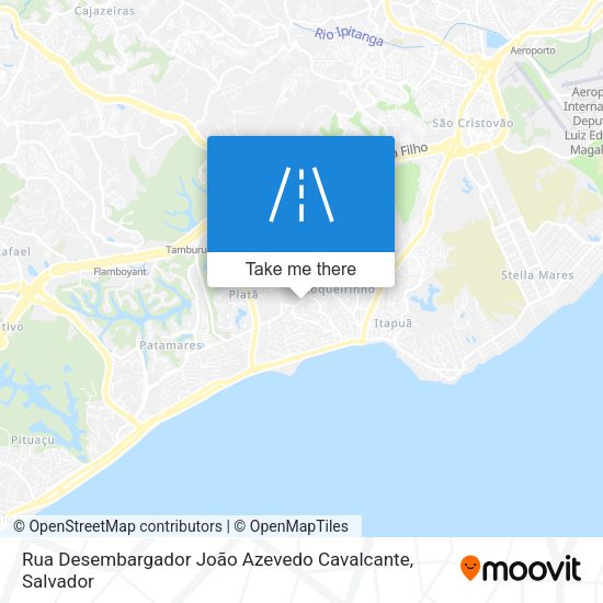Rua Desembargador João Azevedo Cavalcante map