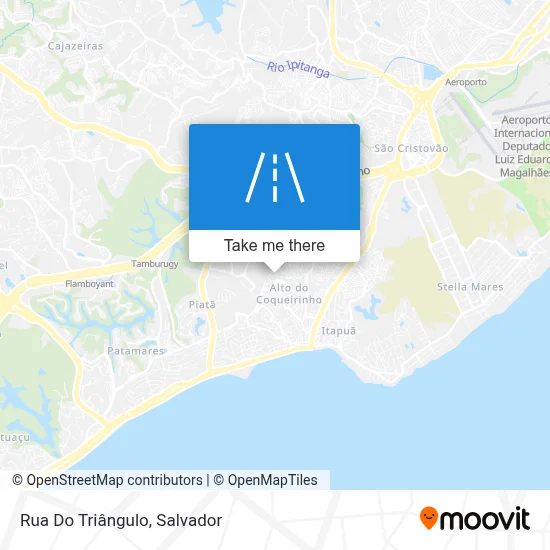 Rua Do Triângulo map