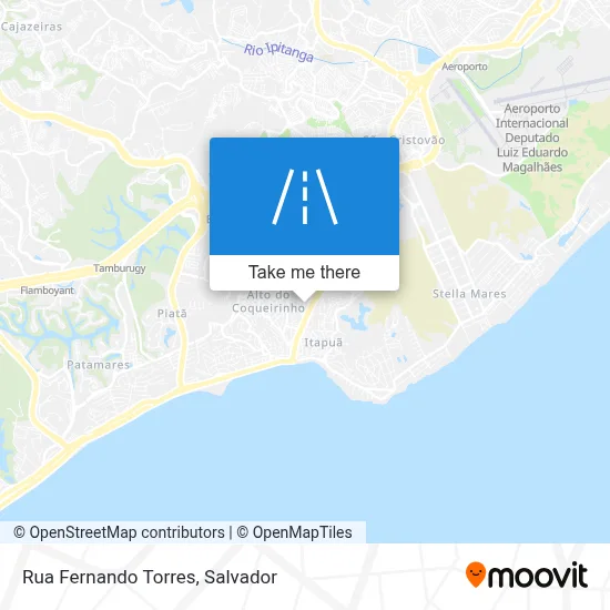 Rua Fernando Torres map