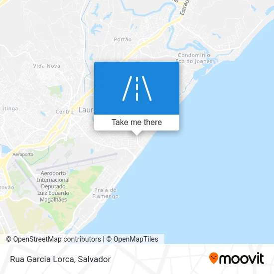 Rua Garcia Lorca map