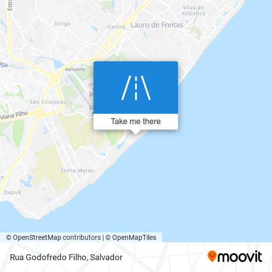 Rua Godofredo Filho map