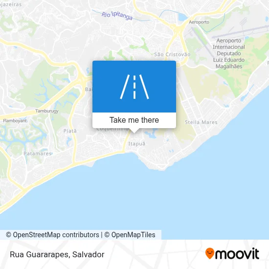 Rua Guararapes map