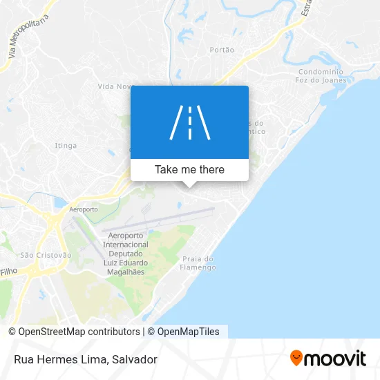 Rua Hermes Lima map