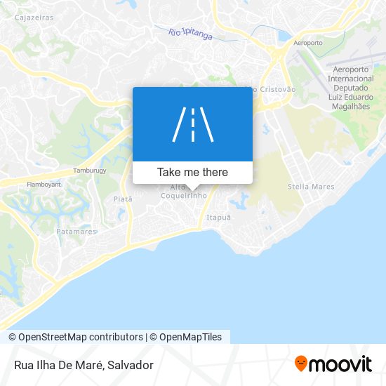 Rua Ilha De Maré map