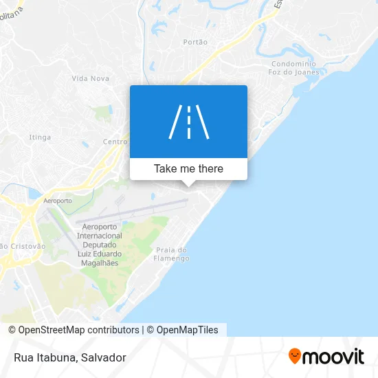 Rua Itabuna map