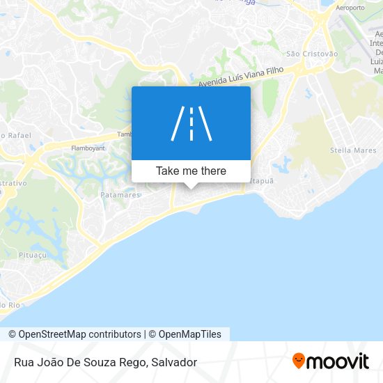 Rua João De Souza Rego map