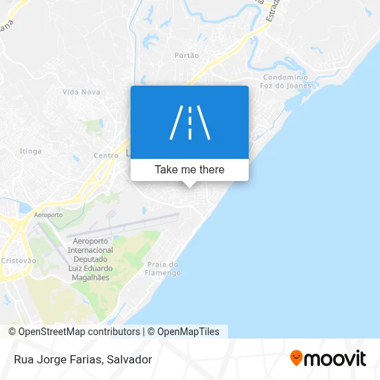 Rua Jorge Farias map