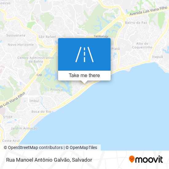 Rua Manoel Antônio Galvão map