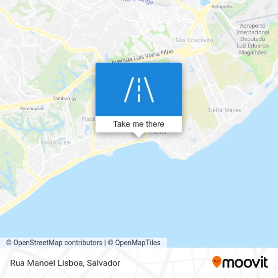 Rua Manoel Lisboa map