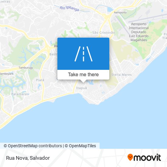 Mapa Rua Nova