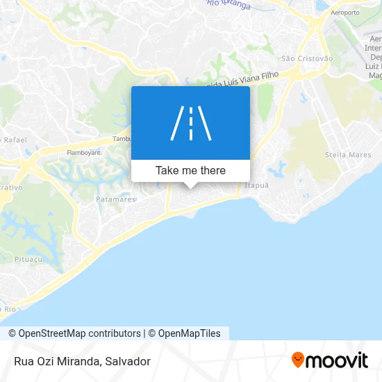 Rua Ozi Miranda map