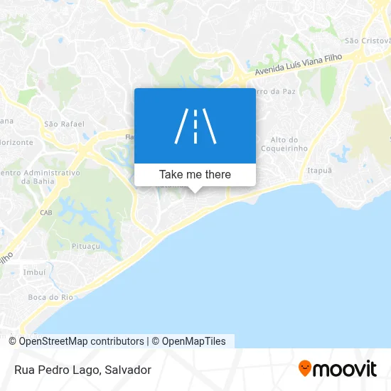 Rua Pedro Lago map