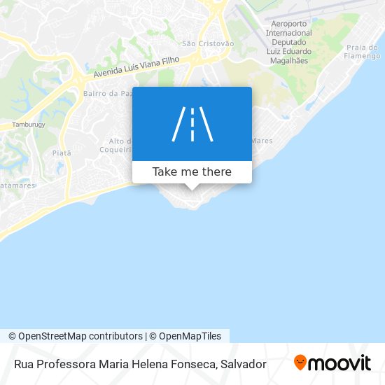 Rua Professora Maria Helena Fonseca map