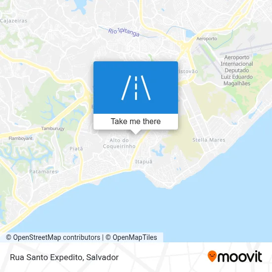 Rua Santo Expedito map