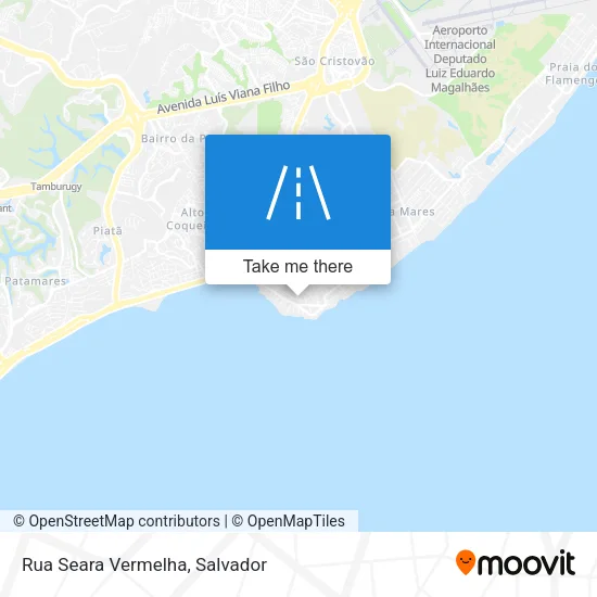 Rua Seara Vermelha map