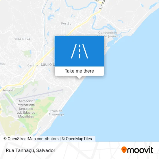Rua Tanhaçu map