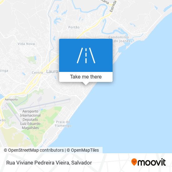 Mapa Rua Viviane Pedreira Vieira