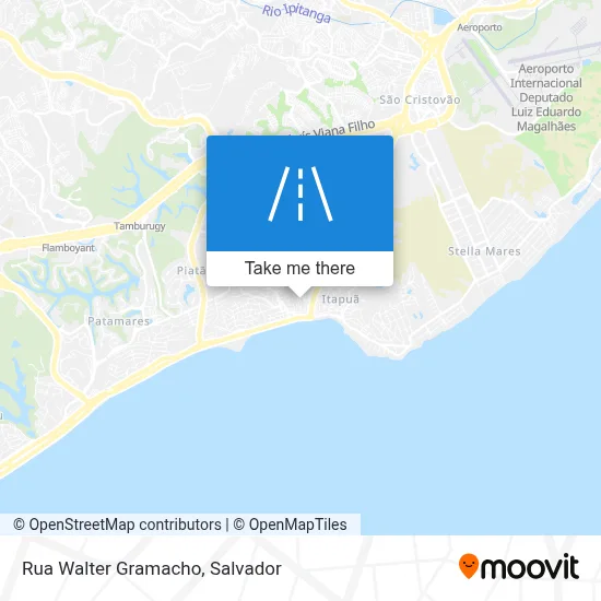 Rua Walter Gramacho map