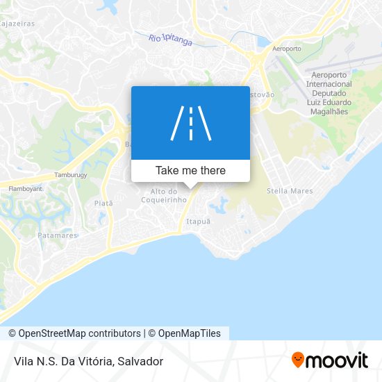 Vila N.S. Da Vitória map