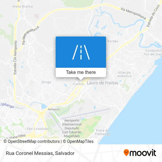 Rua Coronel Messias map