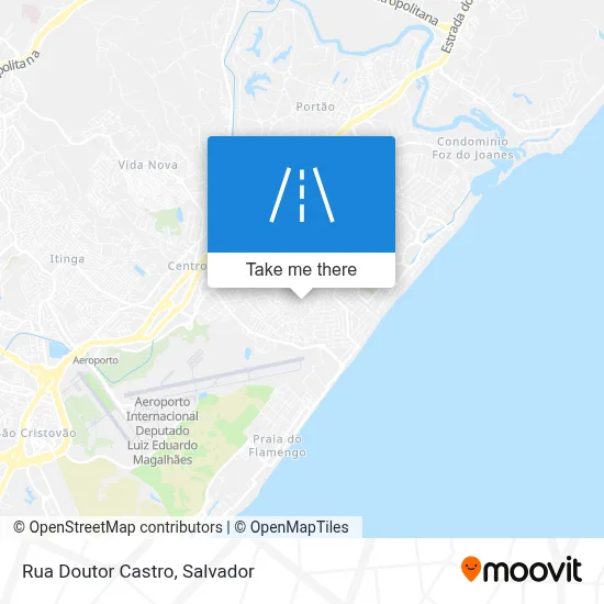 Rua Doutor Castro map