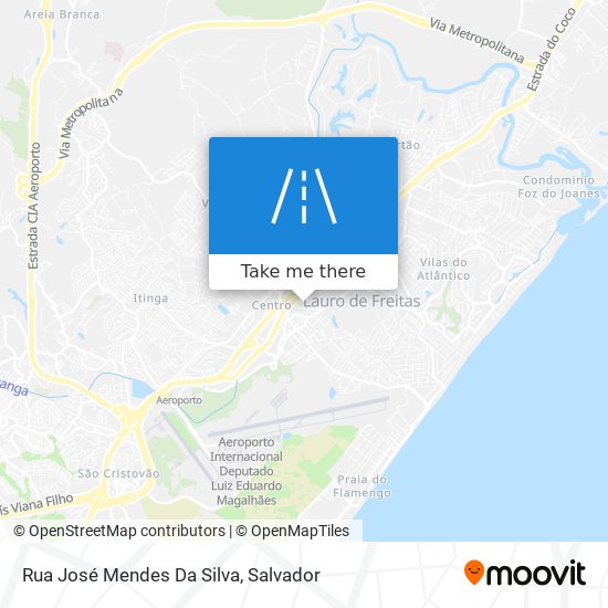 Rua José Mendes Da Silva map