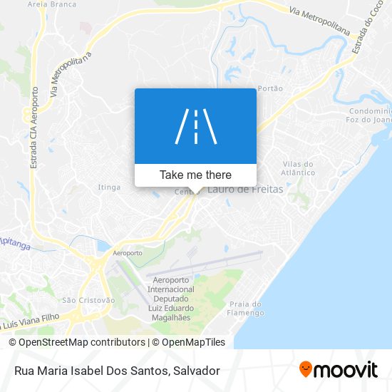 Rua Maria Isabel Dos Santos map