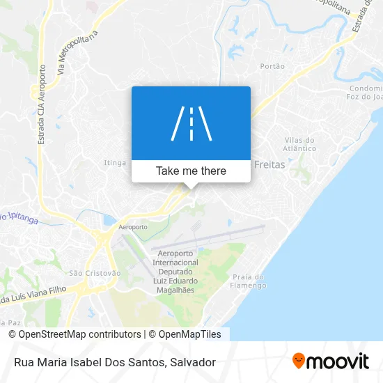 Rua Maria Isabel Dos Santos map