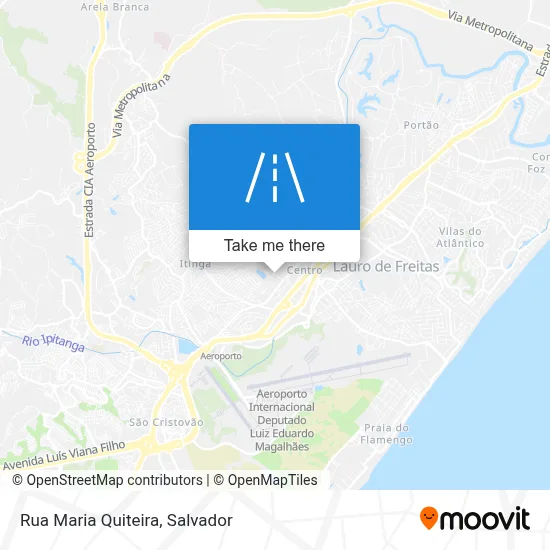 Rua Maria Quiteira map