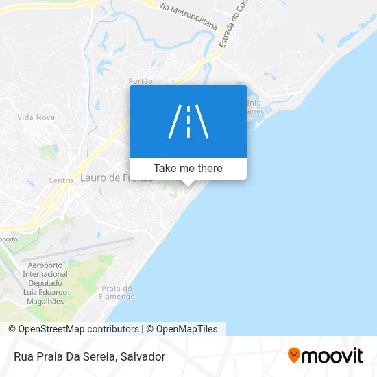 Rua Praia Da Sereia map
