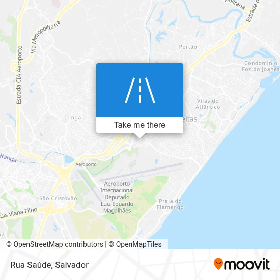 Rua Saúde map