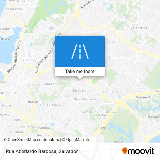 Rua Aberlardo Barbosa map