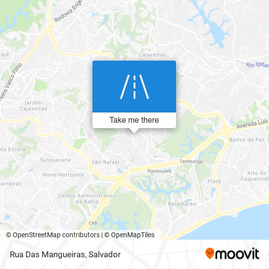 Rua Das Mangueiras map