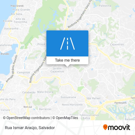 Rua Ismar Araújo map