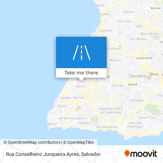 Rua Conselheiro Junqueira Ayres map