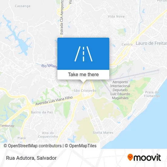 Rua Adutora map