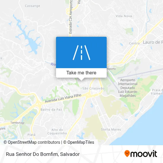 Rua Senhor Do Bomfim map