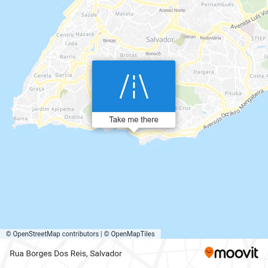 Rua Borges Dos Reis map
