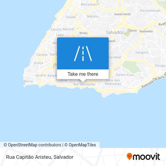 Rua Capitão Aristeu map