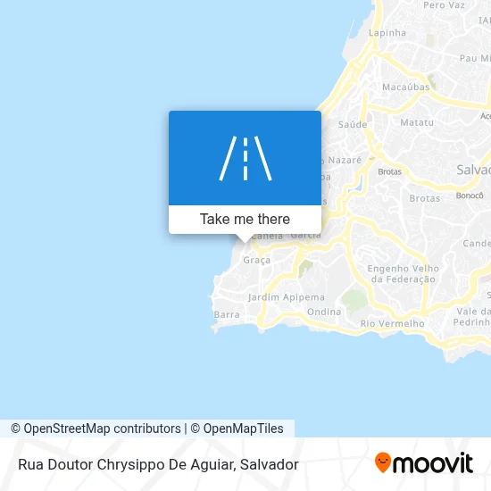 Rua Doutor Chrysippo De Aguiar map