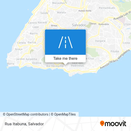 Rua Itabuna map