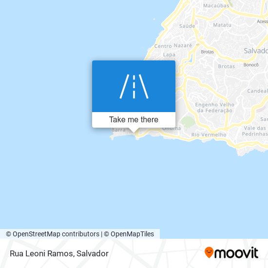 Rua Leoni Ramos map