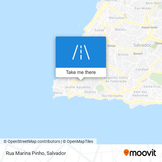 Rua Marina Pinho map