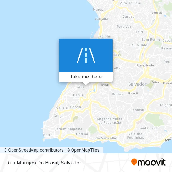 Rua Marujos Do Brasil map