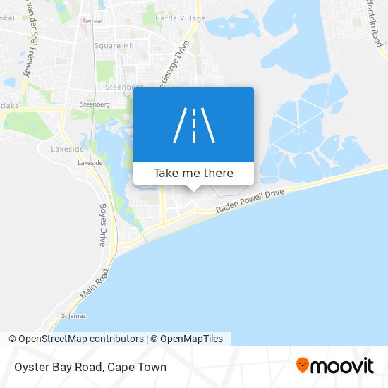 Oyster Bay Road map