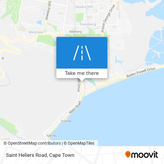 Saint Heliers Road map