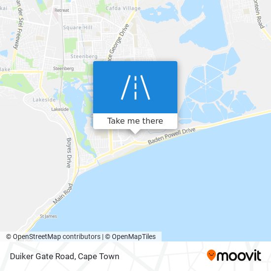 Duiker Gate Road map